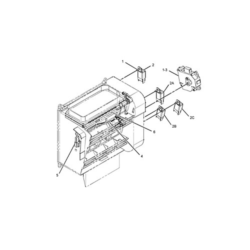 Conjunto de caja de admisión de aire