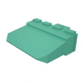 Traba de receptáculo de cuña