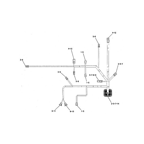 Conjunto de mazo de cables