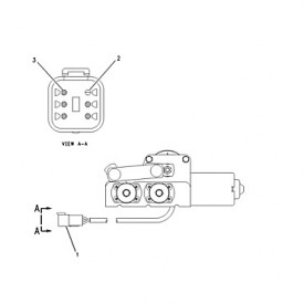 Conjunto de motor del limpiaparabrisas