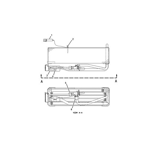 CONJUNTO DE NÚCLEO EVAPORADOR
