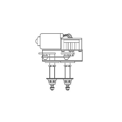 Conjunto de motor del limpiaparabrisas