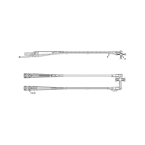 Conjunto de brazo, limpiaparabrisas