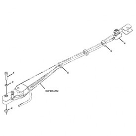 Conjunto de brazo, limpiaparabrisas