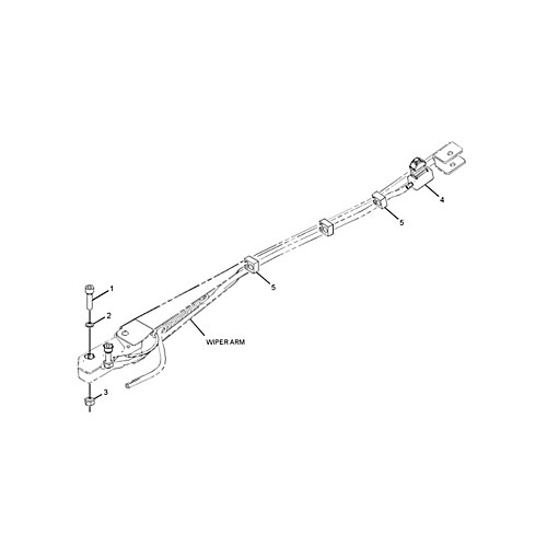 Conjunto de brazo, limpiaparabrisas