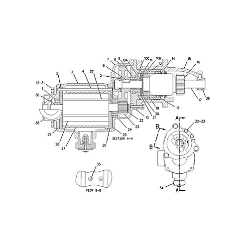 Motor de arranque neumático