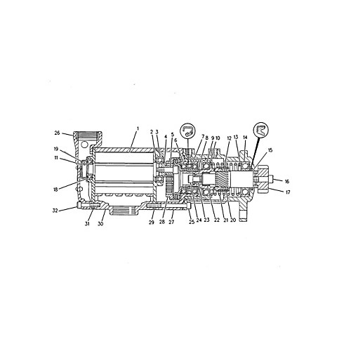 Motor de arranque neumático