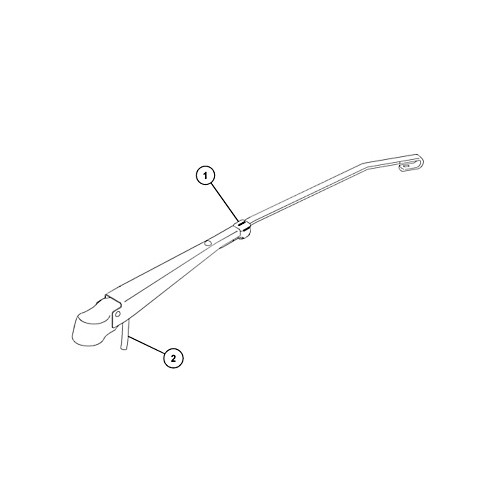 Conjunto de brazo, limpiaparabrisas