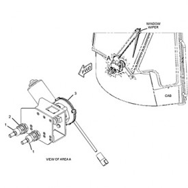 Conjunto de motor del limpiaparabrisas