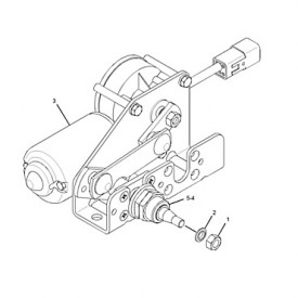 Conjunto de motor del limpiaparabrisas