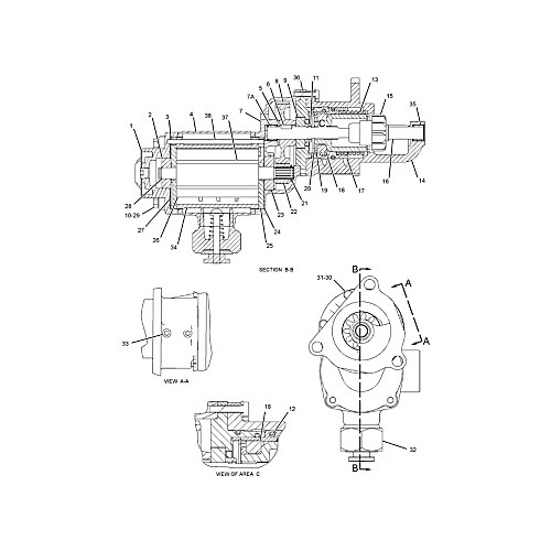 Motor de arranque neumático