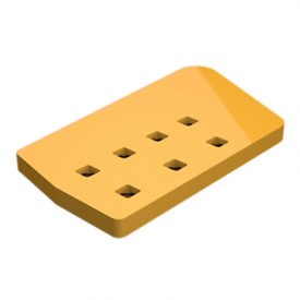 Extremo de punta cóncava caliente (izquierdo)