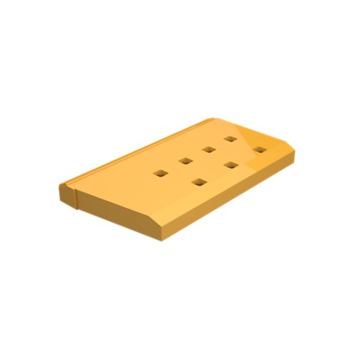 Extremo de corte nivelado con material resistente a la abrasión derecho