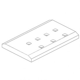 Extremo de corte nivelado derecho
