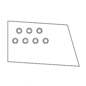 Cantonera izquierda de servicio general