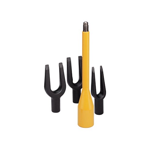 Juego de 3 puntas separadoras con articulación de rótula y varilla de tracción