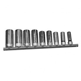 Juego de llave de cubo profunda