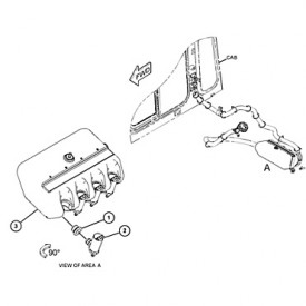 Conjunto de botella del limpiaparabrisas