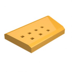 Cantonera con corte nivelado izquierdo