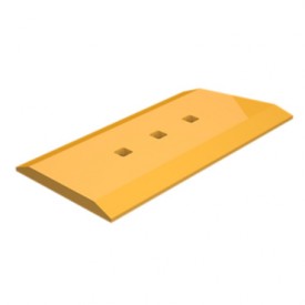 Extremo de corte nivelado con material resistente a la abrasión derecho