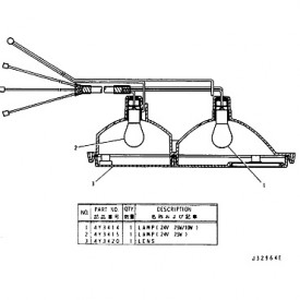 CONJUNTO DE LÁMPARA