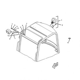 Juego de luz delantera