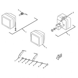 JUEGO DE LUZ DELANTERA