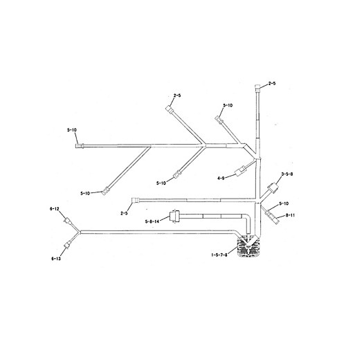 Conjunto de mazo de cables