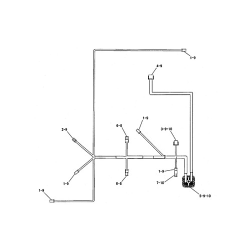 Conjunto de mazo de cables