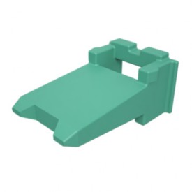 Traba de receptáculo de cuña