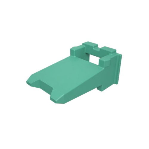 Traba de receptáculo de cuña