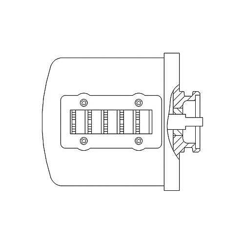Conjunto de medidor de servicio
