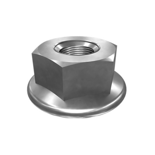 Tuerca hexagonal de brida