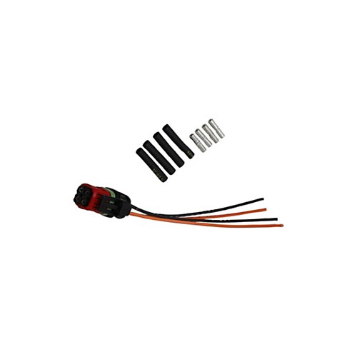 Conjunto de receptáculo, luz indicadora