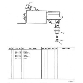 Conjunto de motor del limpiaparabrisas