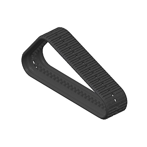 Correa de la cadena de caucho