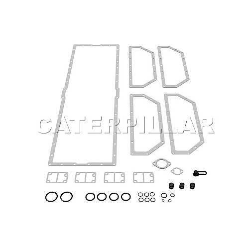 3412 central e inferior de la estructura juego de empaquetadura