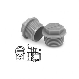 Protectores de tapones roscados y ranurados