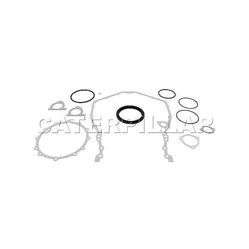 3412 delantero juego de empaquetadura de estructura