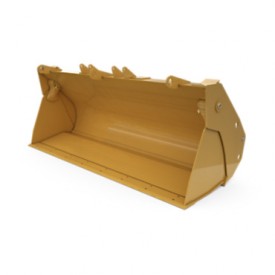 1,3 m³ (1,7 yd³), con pasador