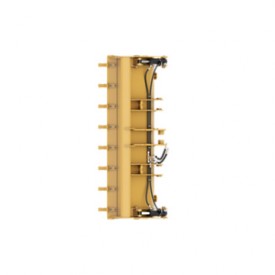 Cucharón con dientes empernados y pasador de 1,1 m³ (1,4 yd³)