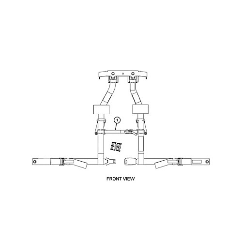 Conjunto de cinturón de seguridad, asiento