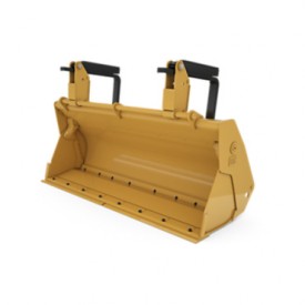 Cucharón con cuchilla empernada y pasador de 1,1 m³ (1,4 yd³)