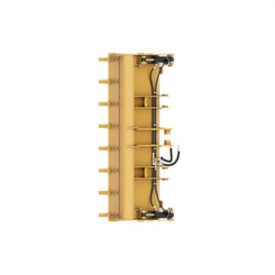 Cucharón con dientes empernados y pasador de 1,03 m³ (1,35 yd³)