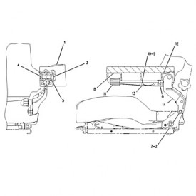 Conjunto de apoyabrazos