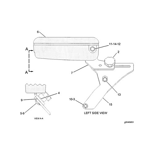 Conjunto de apoyabrazos (ajustable)