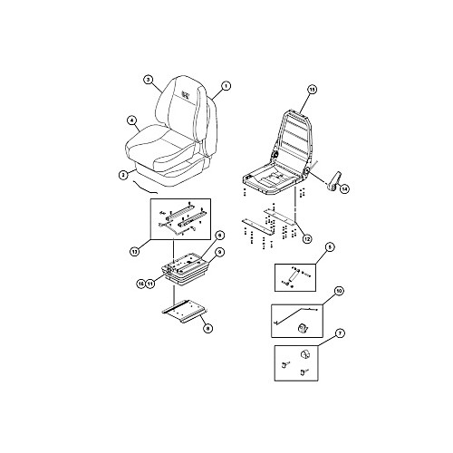GRUPO DE ASIENTO SUSPENSIÓN