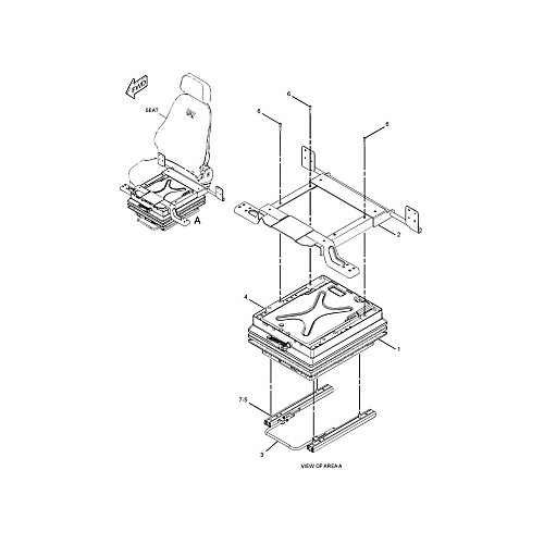 Conjunto de suspensión, asiento