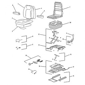 Conjunto de asiento (suspensión)
