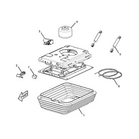 Conjunto de suspensión, asiento